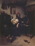 Jan Steen The Idlers oil painting artist